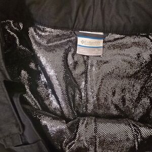 Men's Columbia Black Snow pants